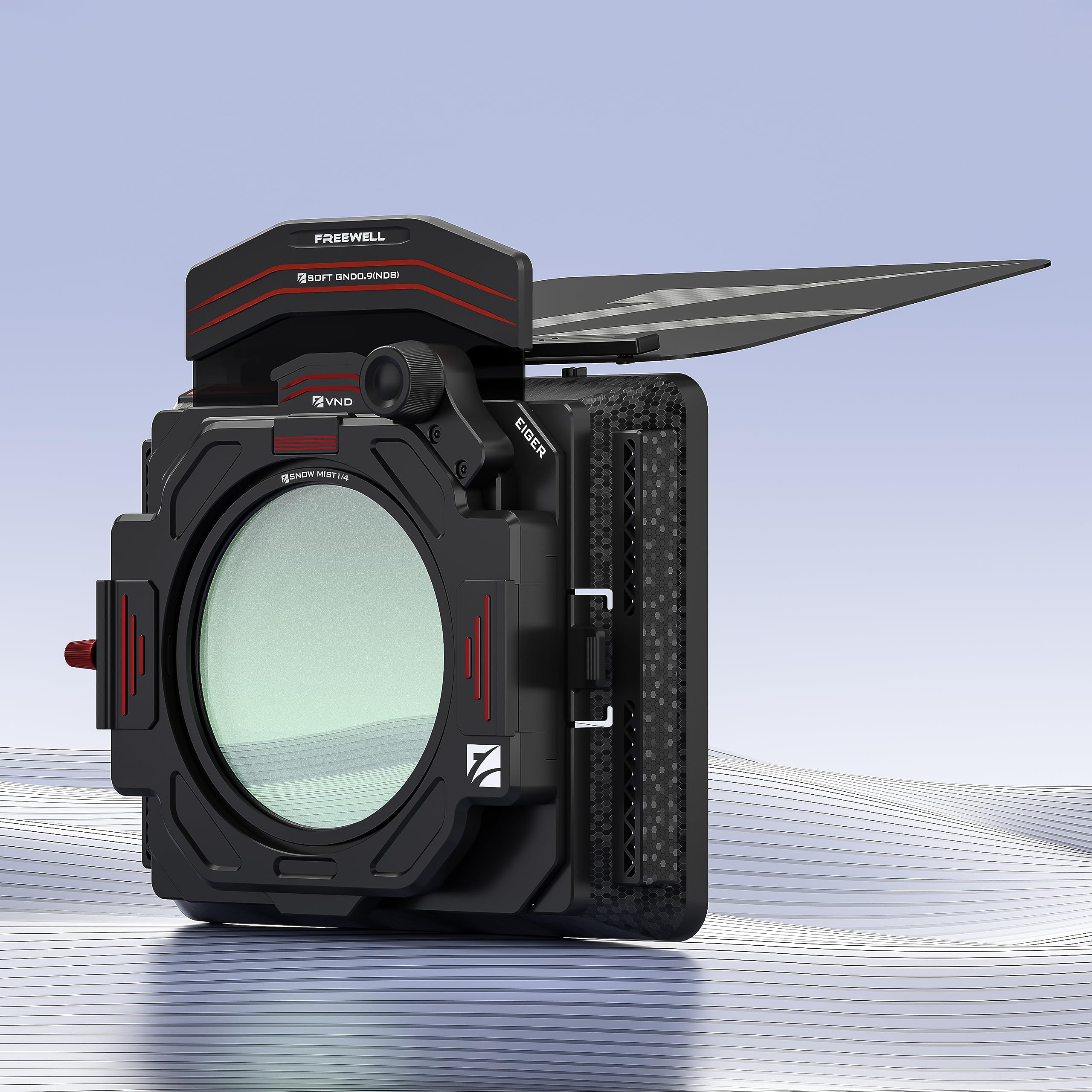 Freewell Eiger Matte Box - for DSLR, Mirrorless Camera with ND, VND, GND, Magnetic Filter Slots - Image 3