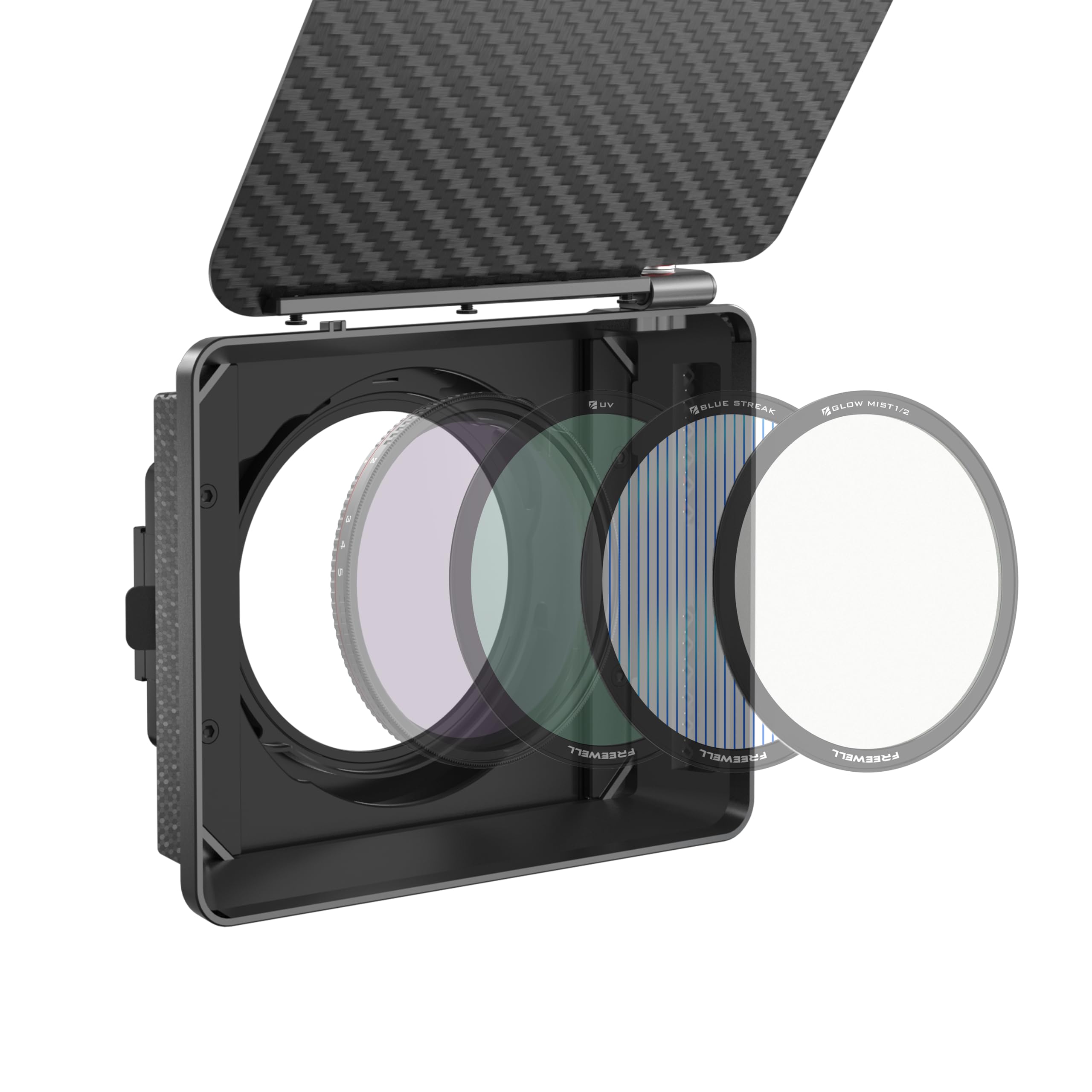 Freewell Eiger Matte Box - for DSLR, Mirrorless Camera with ND, VND, GND, Magnetic Filter Slots - Image 5